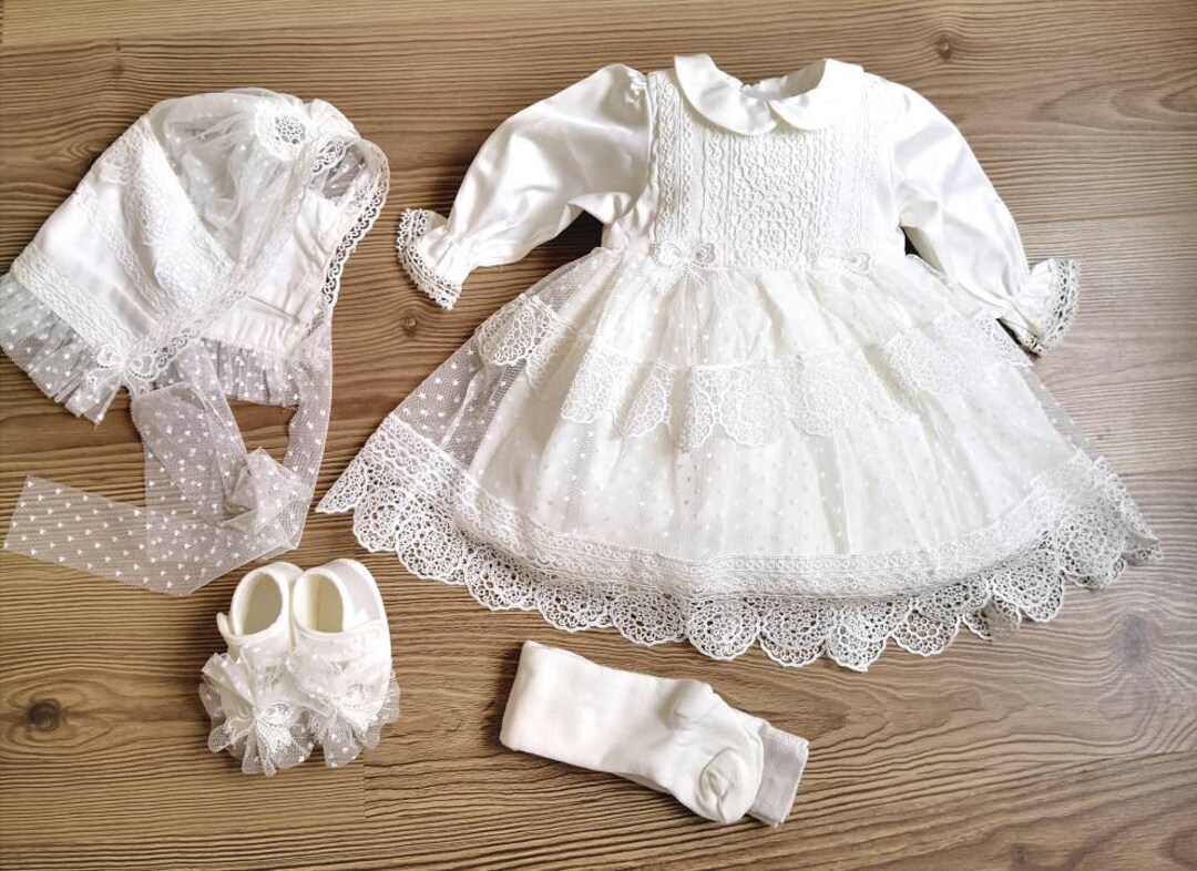 Pink Preemie White Dress White Lace Dress For Baby Girl, Lace Newborn  Outfit, Baby Wedding Dress, Lace Baptism Gown, White Lace Baby Bonnet,  White Dress Toddler Girl Australia