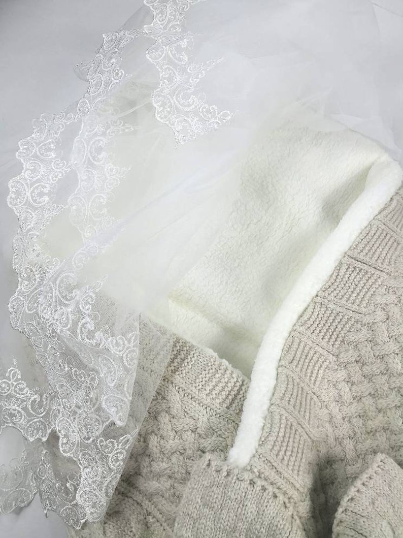 Cocoon Swaddle Baby Blanket Knit Lamb Wool Blanket Sleeping Etsy