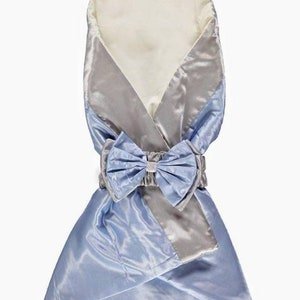 Nueva manta de bebé azul, brillo del recién nacido satinado, manta del bebé, envoltura del bebé, niño vestido de bautismo, manta de bautizo, regalo de la ducha del bebé