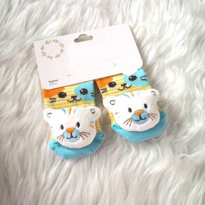 Cotton Baby Socks With Animal, Newborn Socks Cat, Baby Socks Booties, Cat Baby Shower Gifts, Cotton Newborn Outfit Boy, Cute Baby Gifts