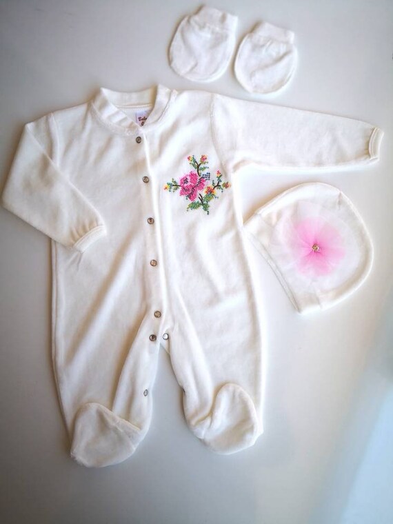 white velvet romper