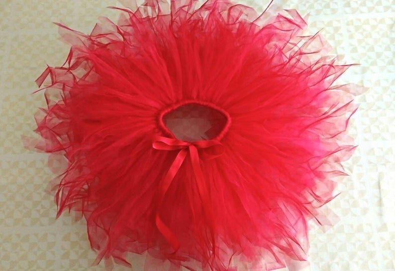 Ballerina Girl Gown Gift for Girls Baby Outfit Skirt Baby Girls Tutu Skirt Tulle Dress Set Birthday Girl Clothes Red Tulle Skirt