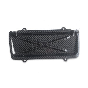 FiberLab Set van 2 E36 vergrendelbare plugframeafdekkingen van koolstofvezel