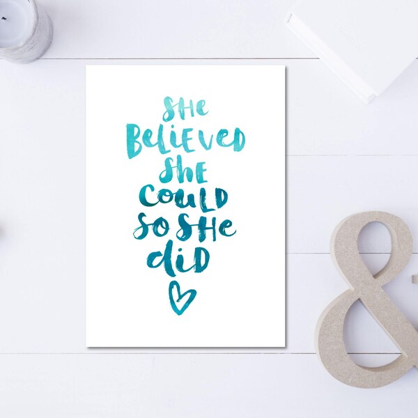 Turquoise Wall Art Etsy UK