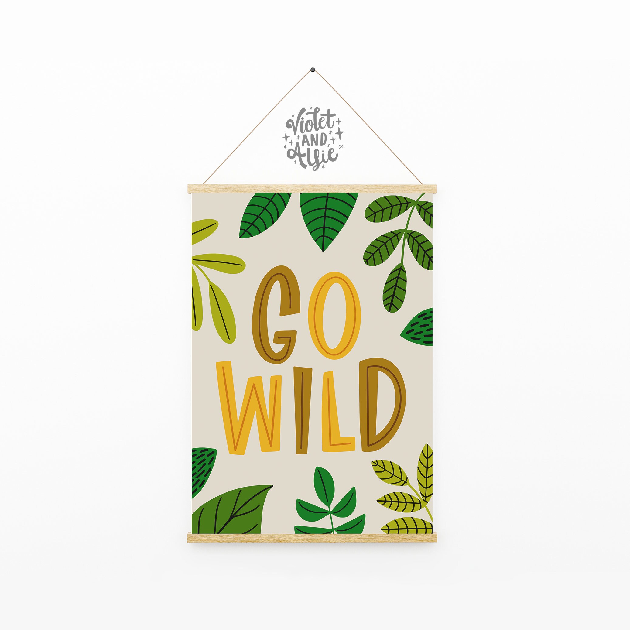 Jungle Nursery Print Set Unframed Set of 3 Jungle Animal Etsy