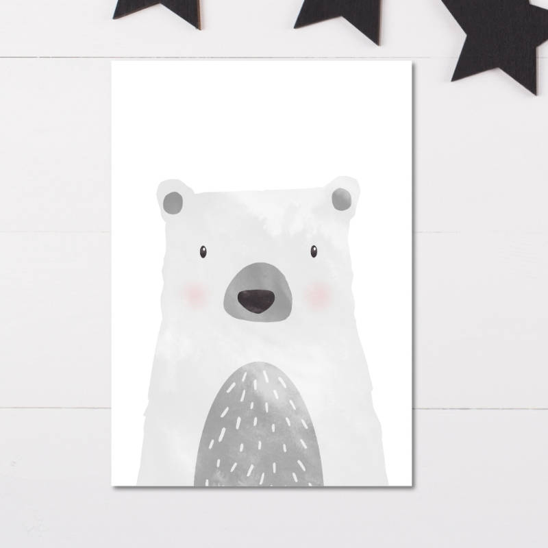 Neutral Nursery Decor Woodland Nursery Prints Set Unframed - Etsy