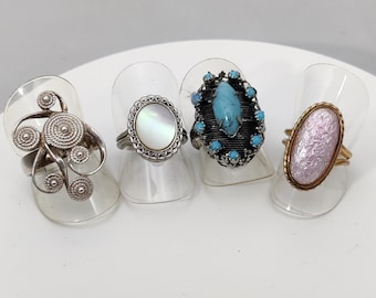 Adjustable fancy vintage ring