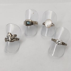 vintage ring size 6.3/4 in solid silver