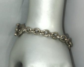 Agatha Paris bracelet in vintage silver metal