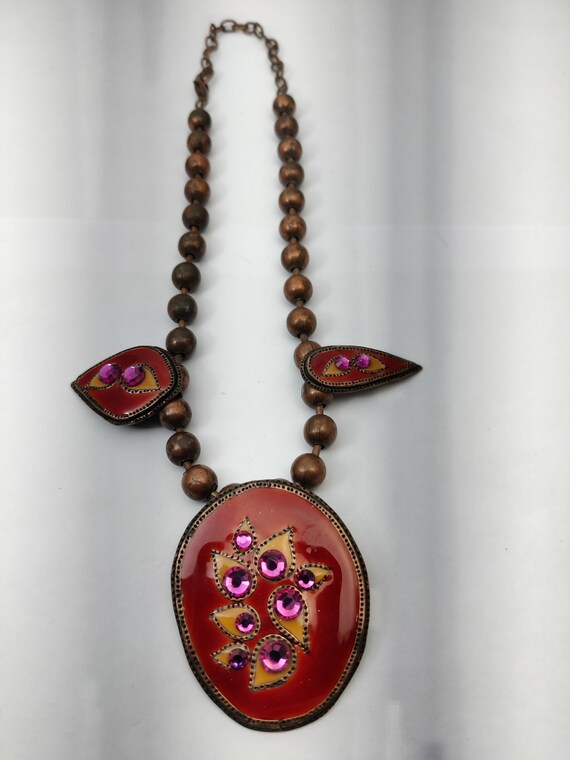 Collier TARATATA - Étoiles émaillées Avec Strass - Bijou Signature Chic