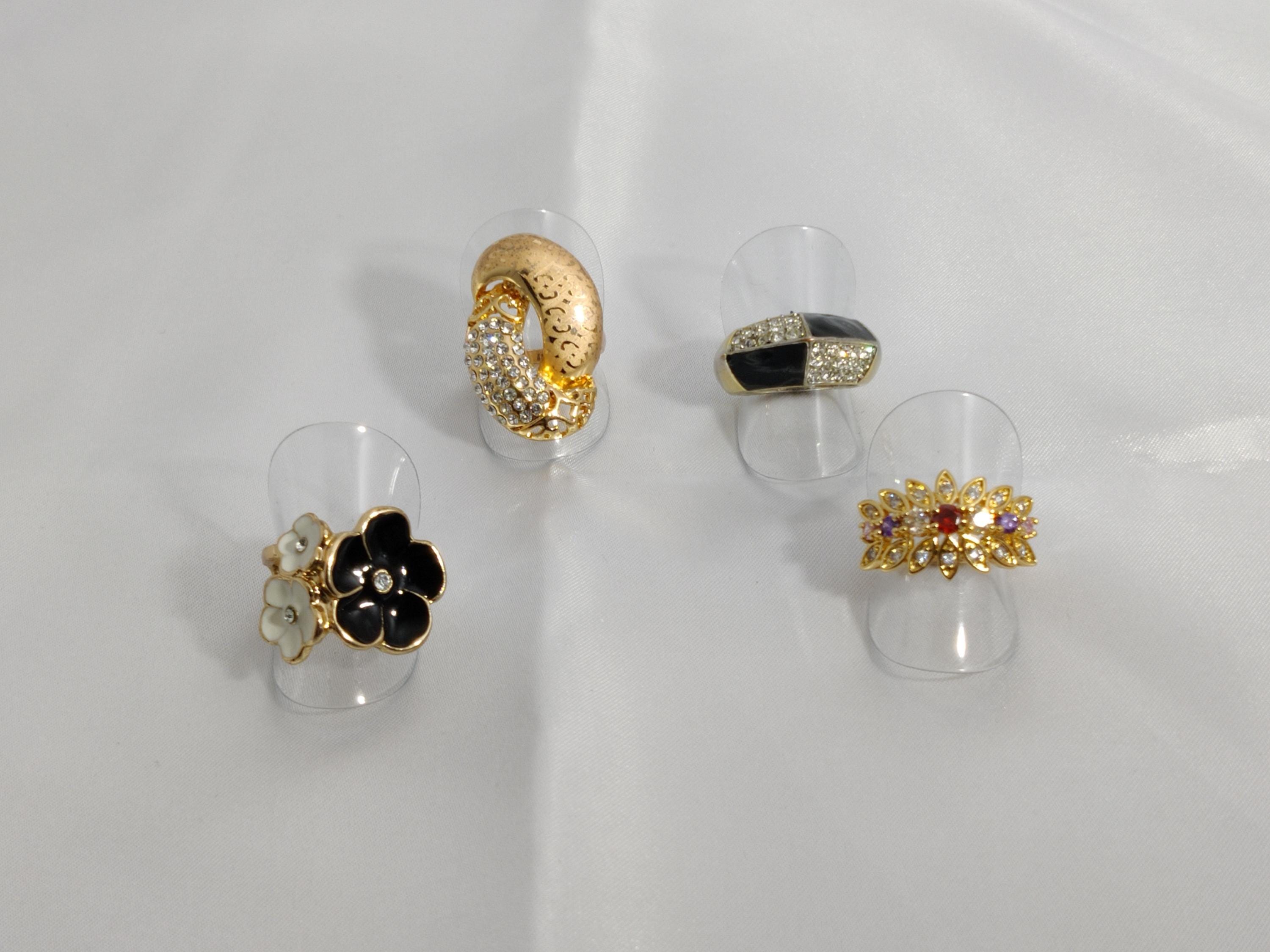 Bague Vintage Dorée – Taille 56 – Pièce De Collection