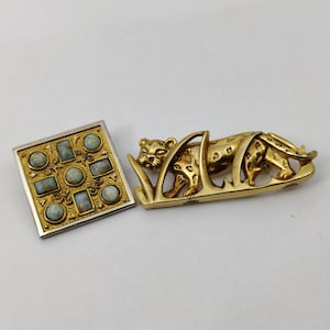 P and M Paris Brooch - Etsy
