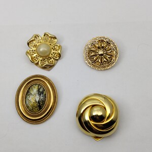 BROCHE ANCIENNE FLEURS De Lys XIXè French Victorian Brooch 19thC EUR 48
