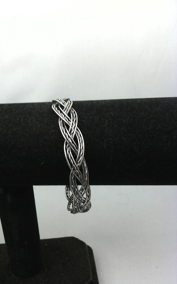 Nicos | Bracelet à Maille Cubaine Carrée En Métal Argenté Serti De Zircones 12 Mm P