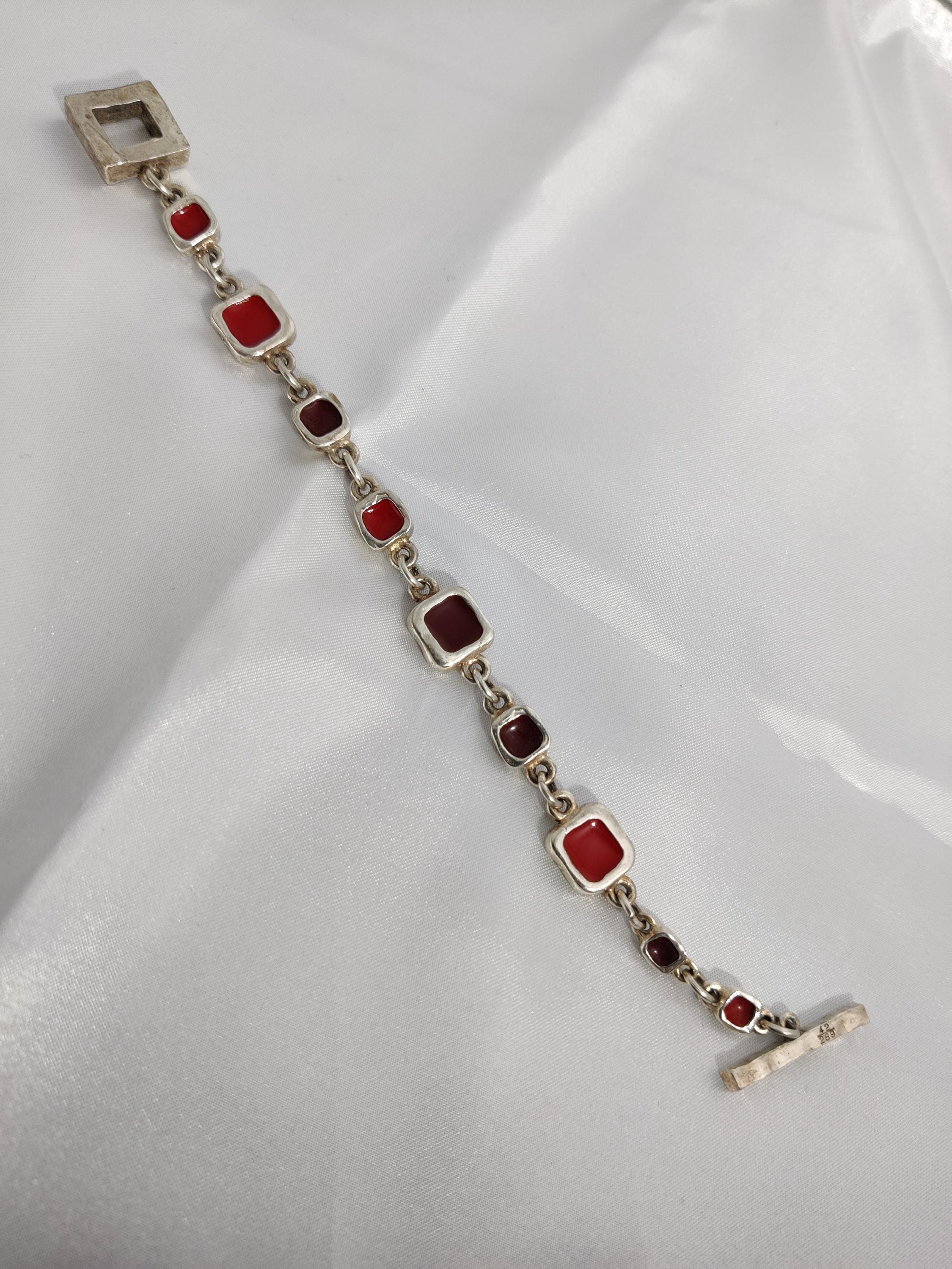 Bracelet BICHE De BERE En Tin-silver Argenté - Pièce Signée Collector, Occasion