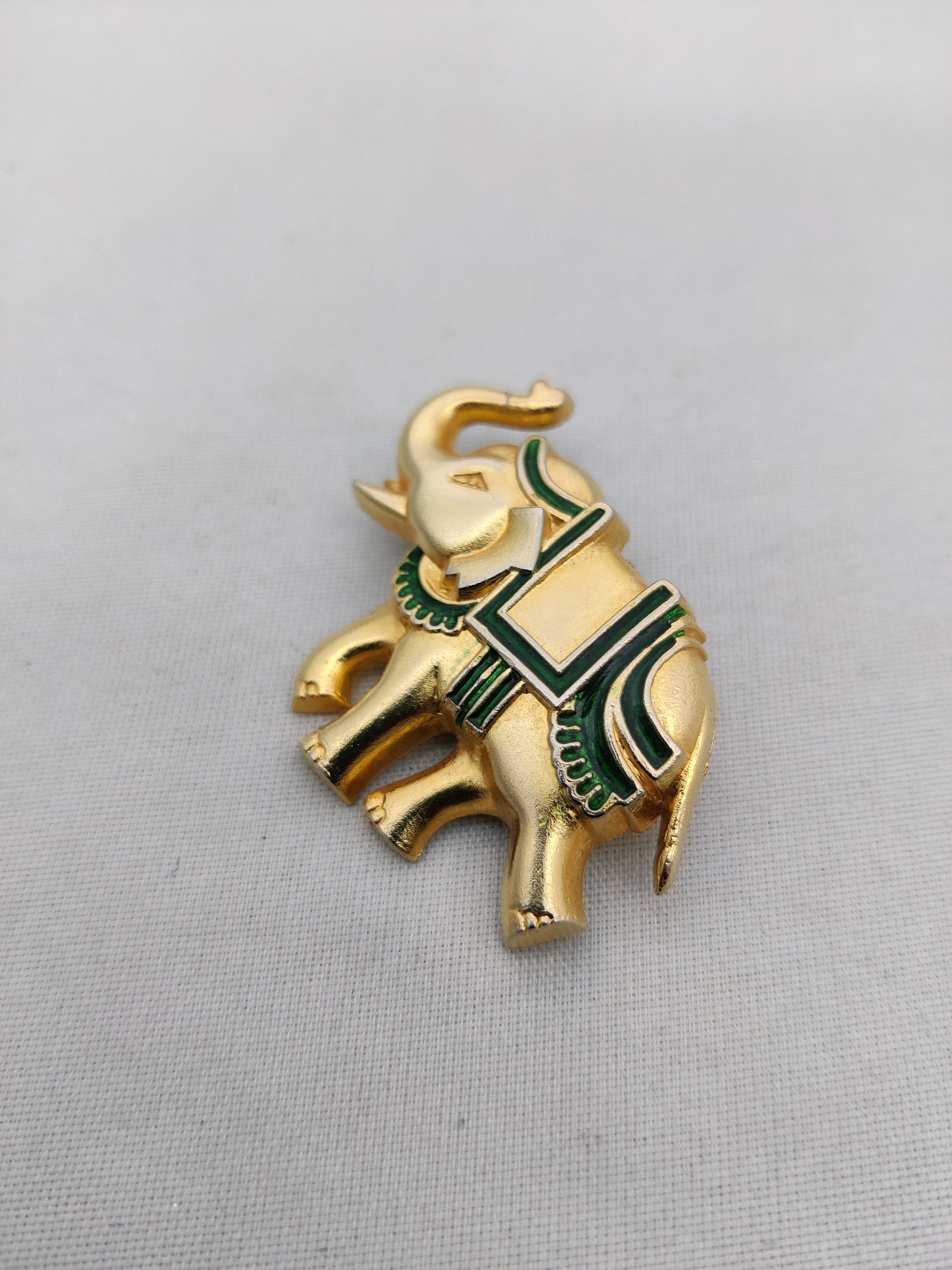 Broche Coeur Vintage En Métal Doré - Signée Jean-Louis Scherrer - Bijou D'occasion