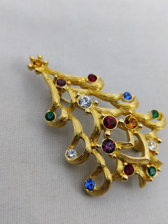 Broche Vintage Signée MONET En Forme D'ange - Pièce Collector Et élégante