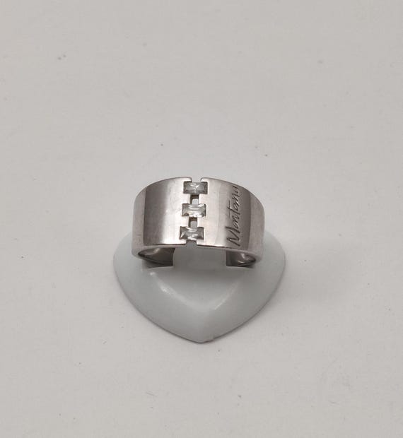 Bague en argent ancienne. Taille 55. Titrage 925.( M.G.159 ) - Montres & Bijoux