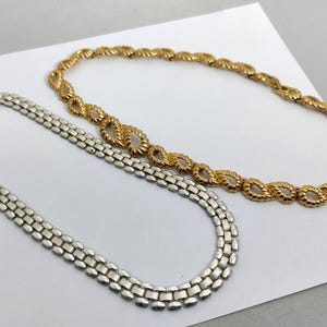 Collier Vintage Années 1950/60 - Double Rang En Bakélite - Bijou Ancien Rétro