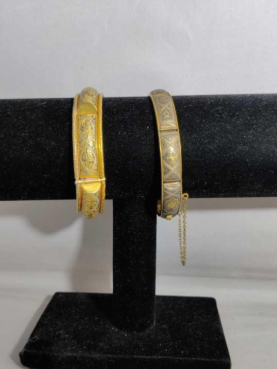 bracelet jonc vintage en or de Tolède