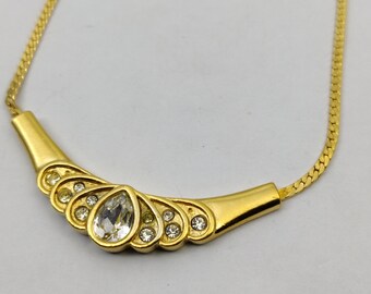 Collier Maille Serpent Doré Vintage - Longueur 58 Cm - Style Années 80 - Très Bon État (TBE)