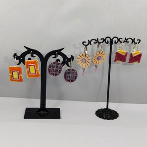 Pendientes vintage firmados por IKITA