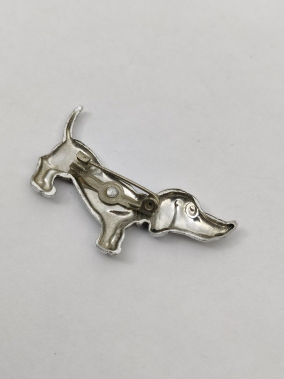 Broche Vintage Cacharel - Métal Argenté - Parfum - État Parfait