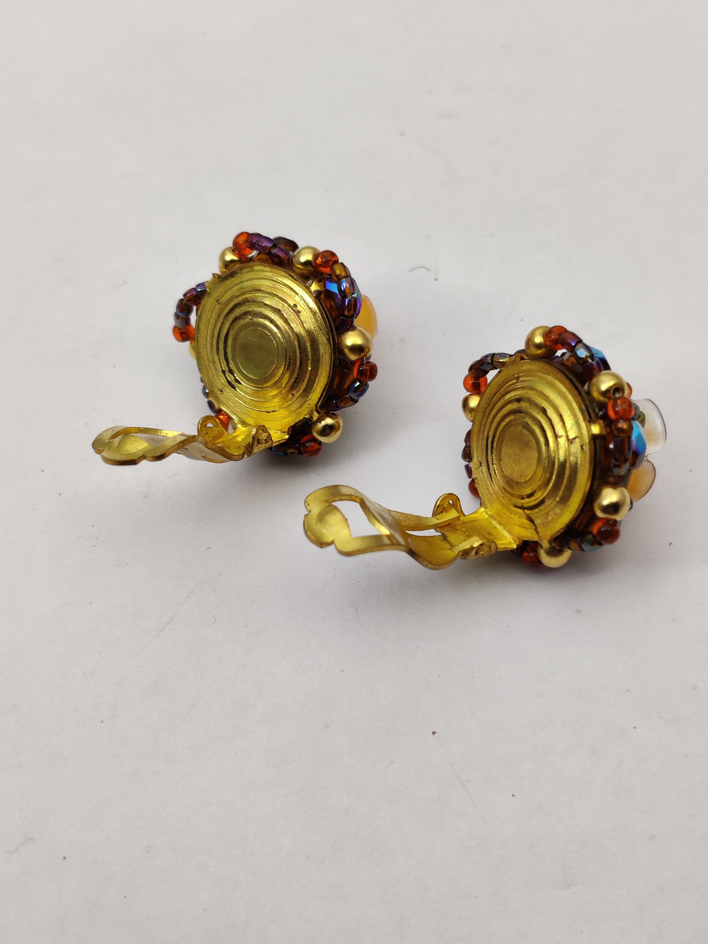 Boucles d'oreilles pendantes en Or 750/1000 avec perle de culture d'eau