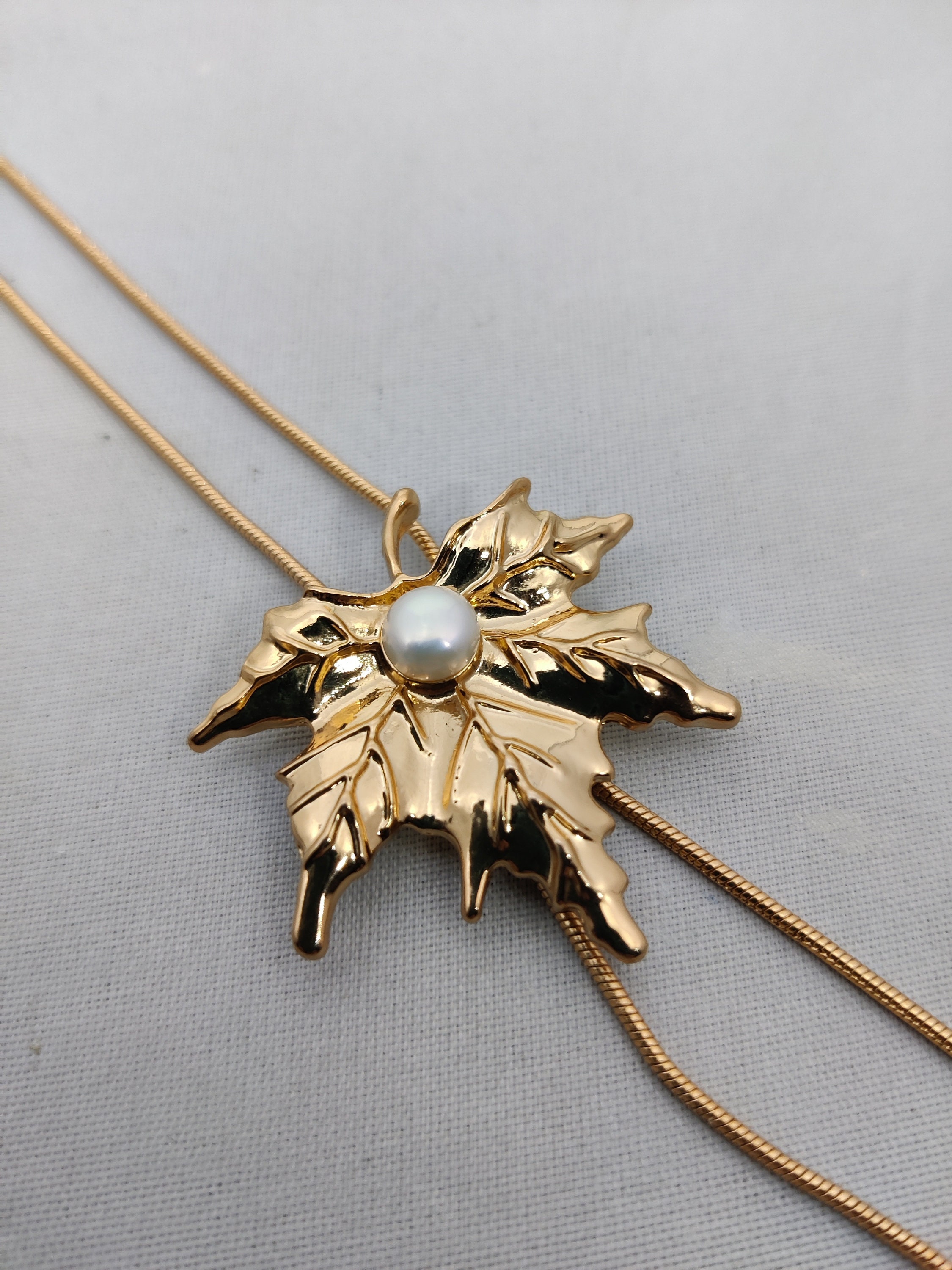 Ancien Clip Coulissant Pour Sautoir De Collier | Plaqué Or | État Correct | Vintage | Pièce De Joaillerie