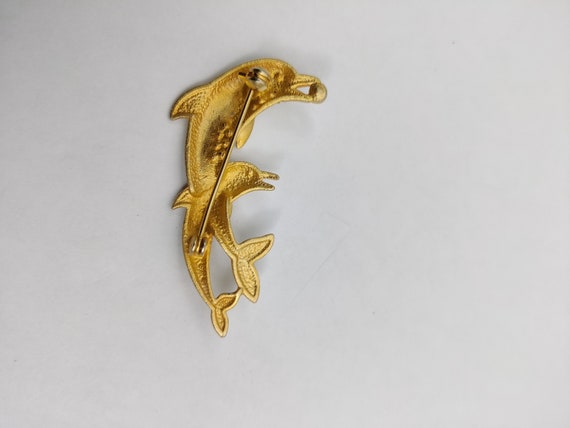 Grande Broche Vintage Dorée – Bijou Rétro PL