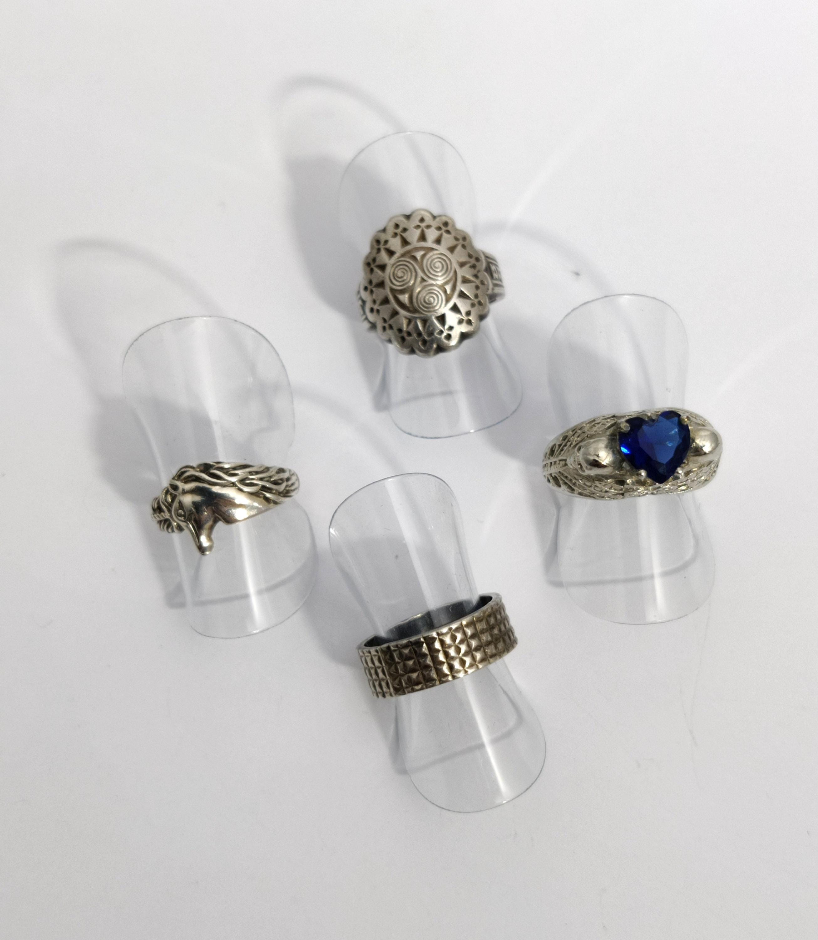 Bague Bretonne En Argent - Taille 56 - Occasion