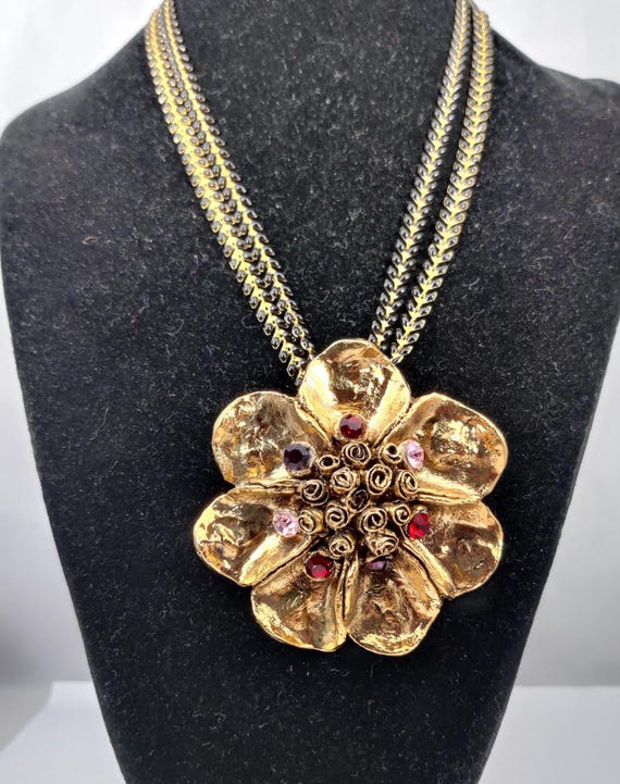 Sublime Collier CHORANGE Paris Necklace French Couture Vintage 177695543953