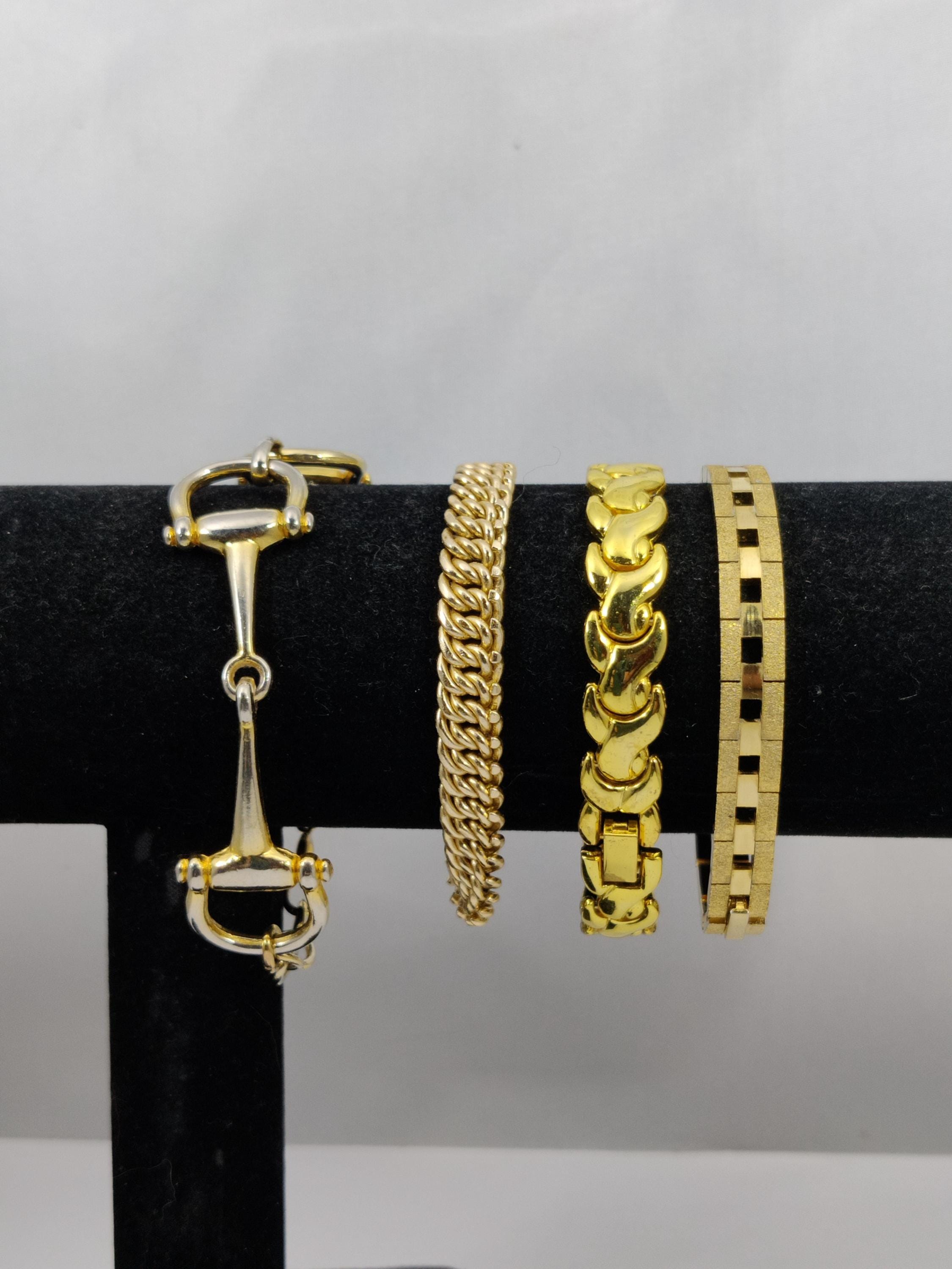 Hermes gold link bracelet deals