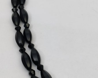 Vintage BALENCIAGA Beads Nackleceバレンシアガ Signed BALENCIAGA PARIS Vintage Necklace With 2 Rows and