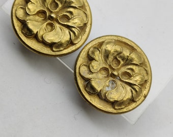 Boucles D'Oreilles Clips Jacques Esterel - Vintage - Très Jolies - Occasion