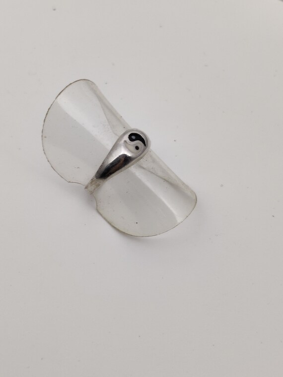 Bague cercle argent massif 925°°°taille 54 garanti sans
