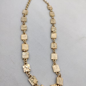 Collier Ras-de-cou Torque Vintage Biche De Bere – Années 80, Métal Martelé Argenté