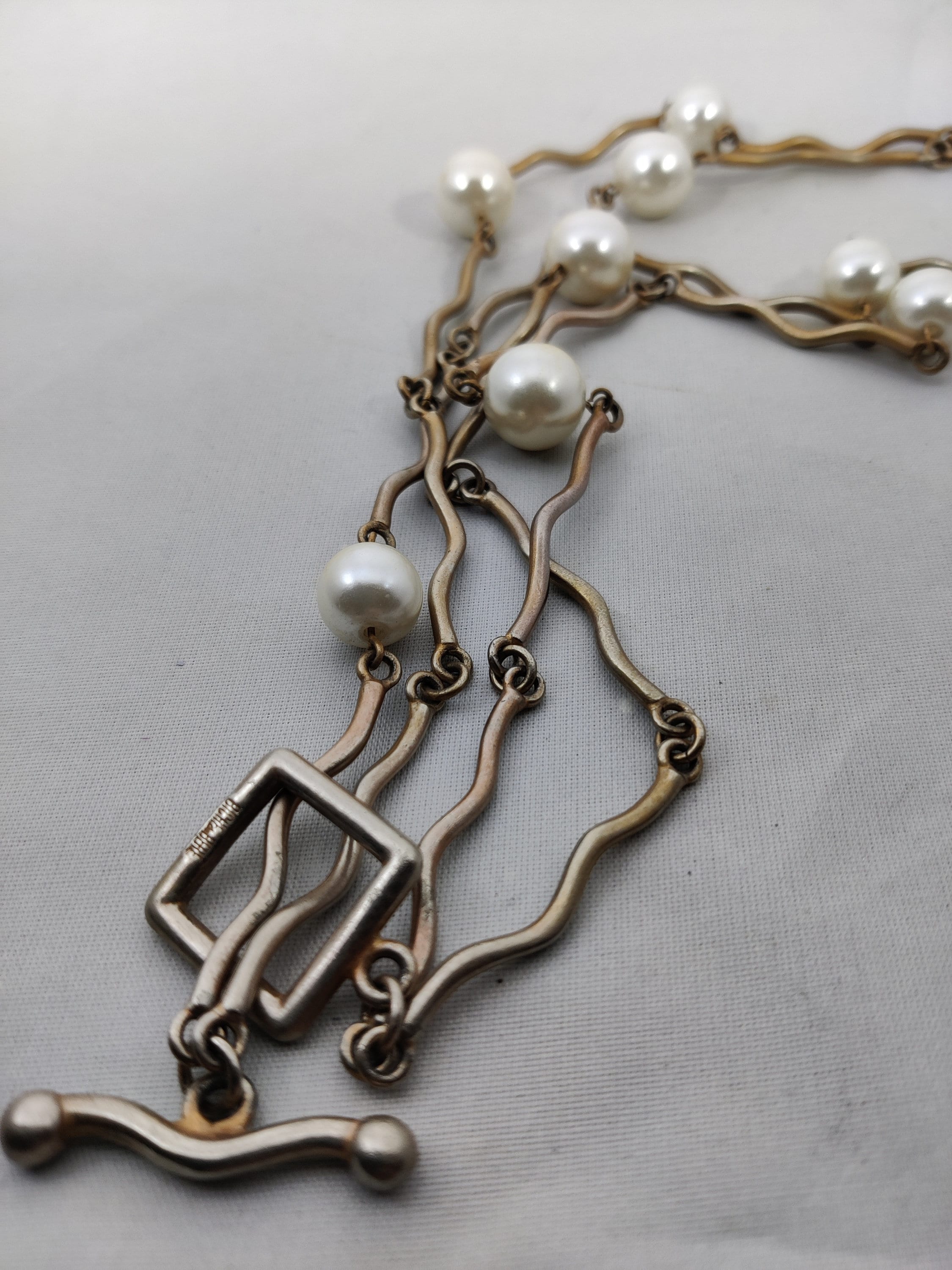 Collier Biche De Bere Paris - Perles, Signé, Créateur Français - Neuf Sans Emballage