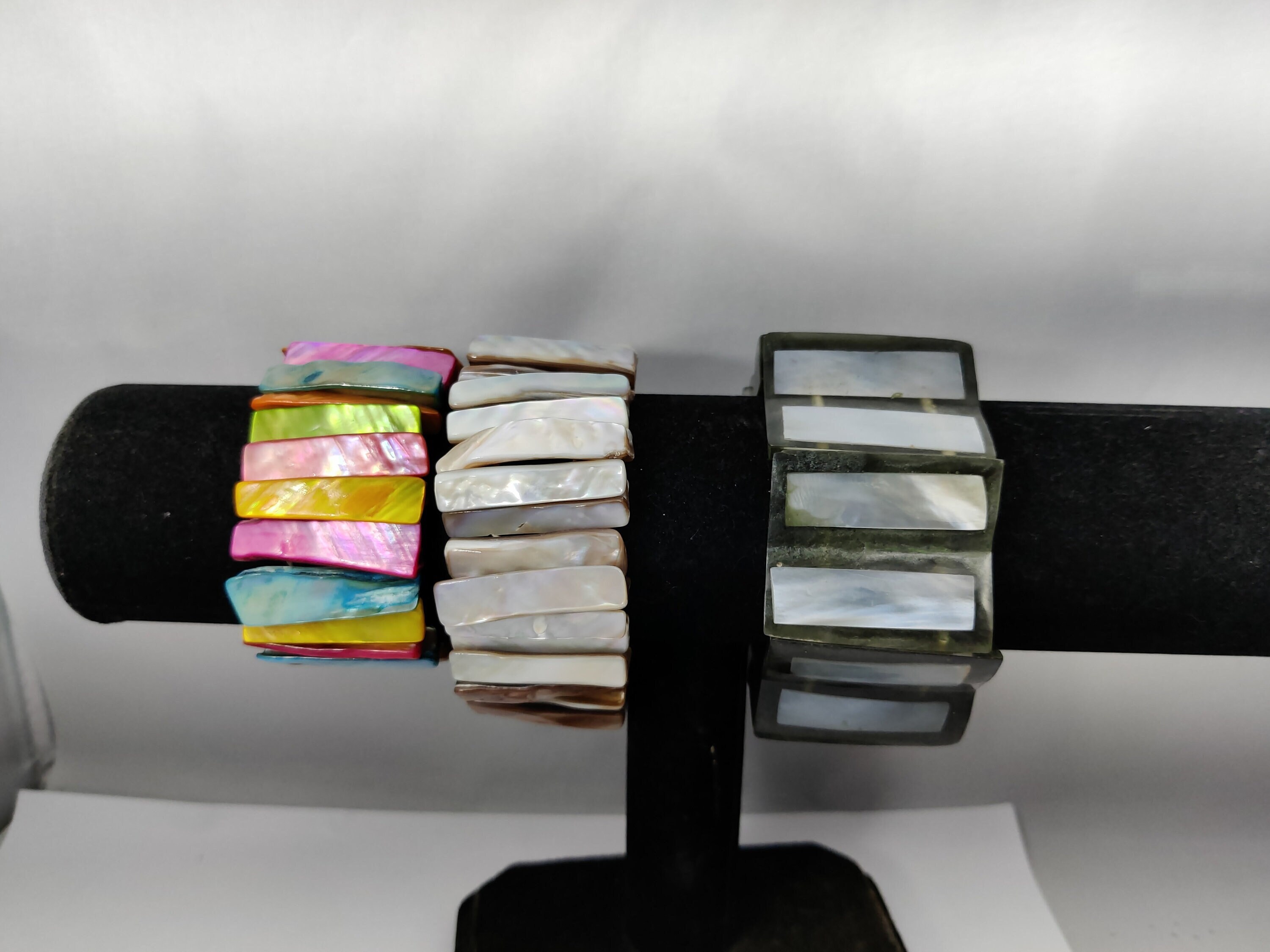 Bracelet LBMDJ En Nacre - Occasion, Bijou Fantaisie Style Marin Ou élégant