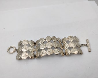 Bracelet Jonc Biche De Bere Paris - Couleur Argent, Design Français, Occasion Porté
