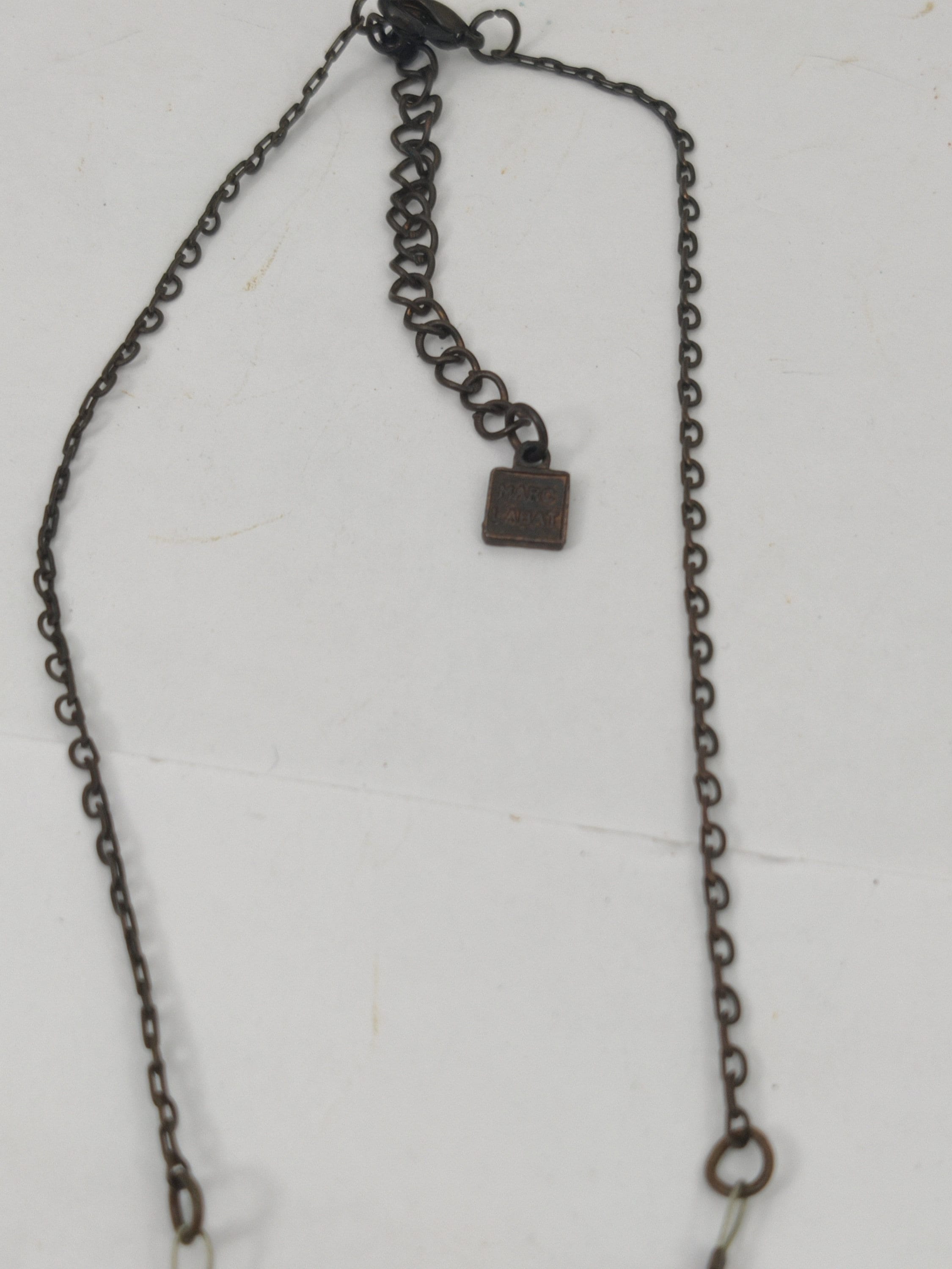 Signed MARC LABAT Vintage Necklace - Etsy