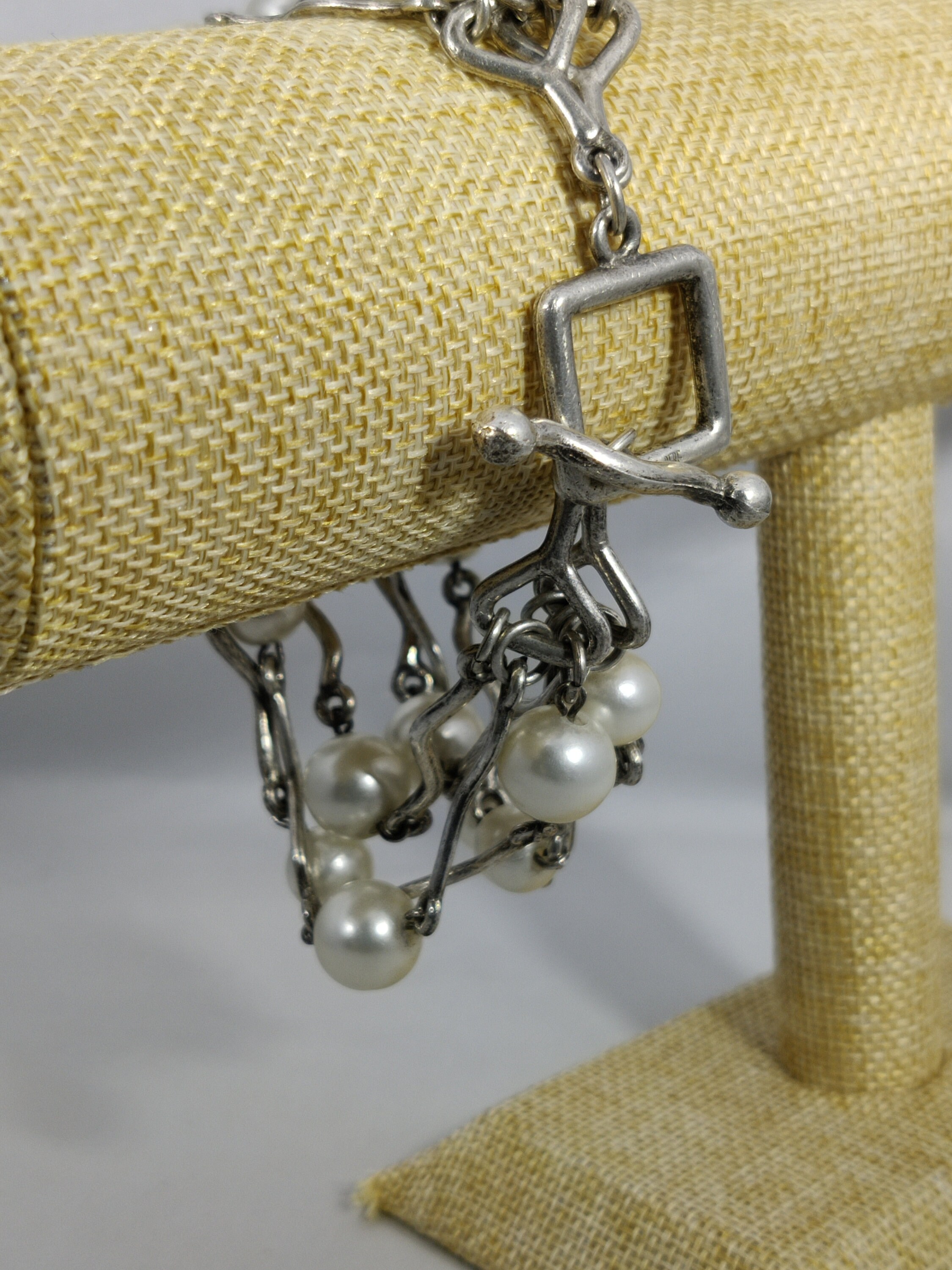 Bracelet Perles Biche De Bere Paris – Signé, Designer Français, Rare, Neuf Sans Emballage