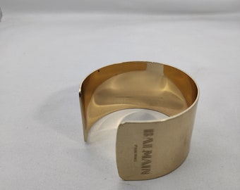 Monogram cuff bracelet - Balmain - Men