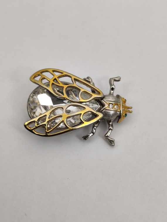 Broche Ancienne En Argent Des Années 20-30 - Bijou Vintage Occasion, Style Art Déco