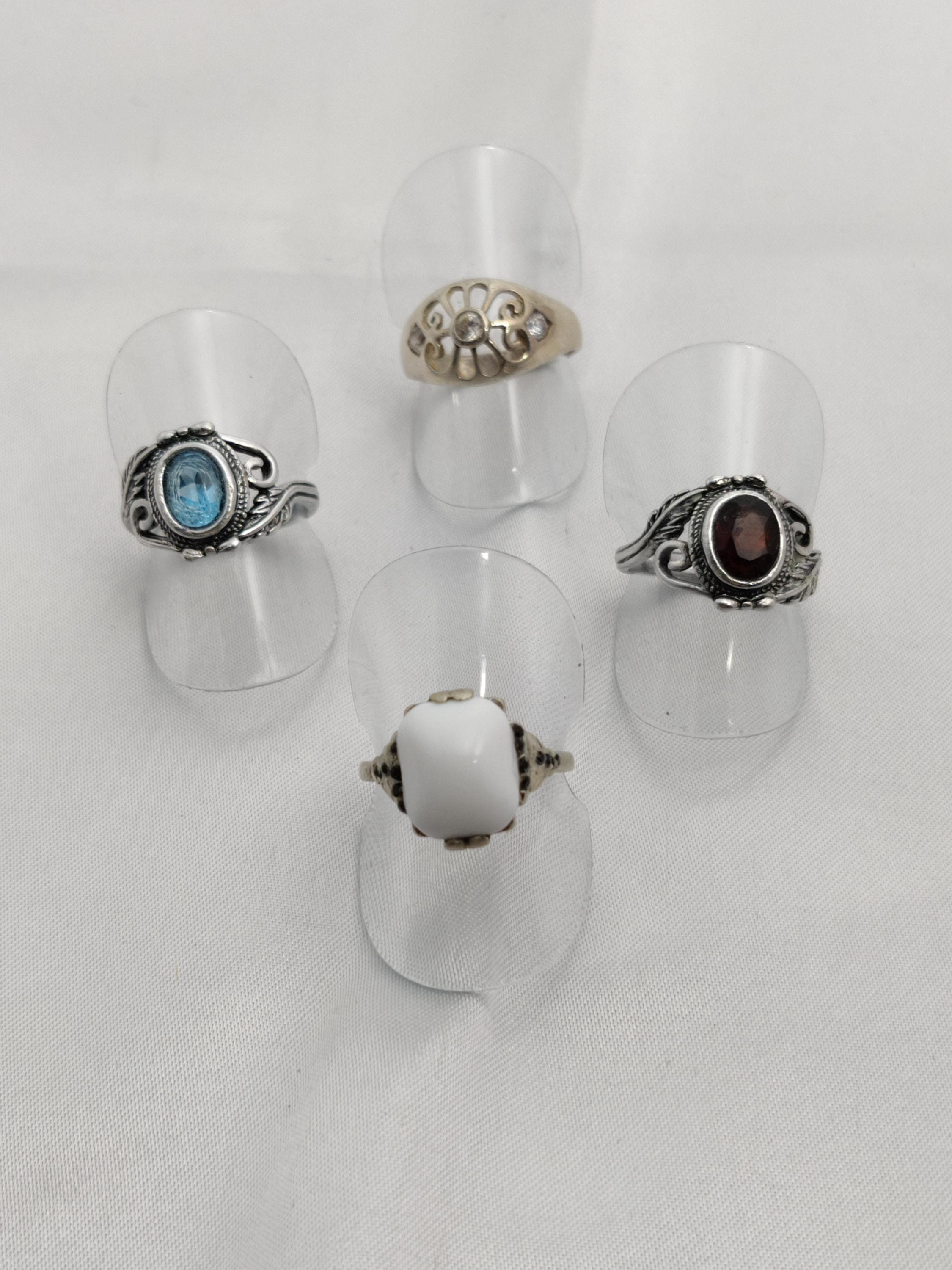 Bague solitaire Argent et oxydes de zirconium Phebus and Co