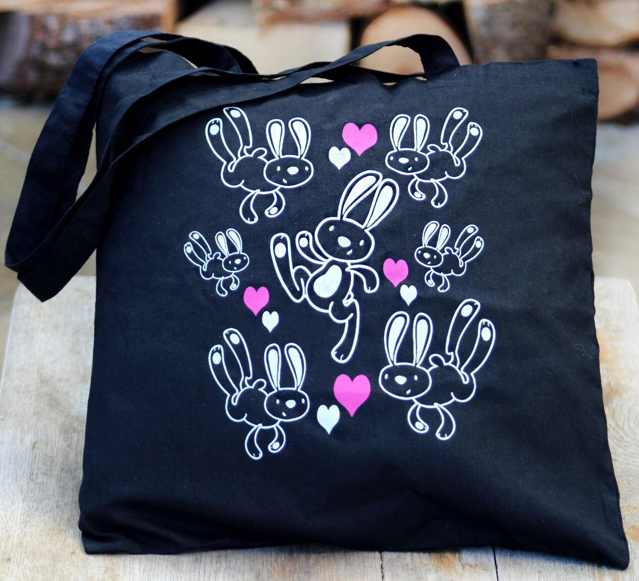 Best4bunny Rabbit tote bag Gifts for rabbit lovers Etsy