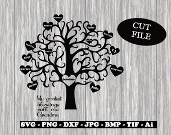 Download Tree svg | Etsy