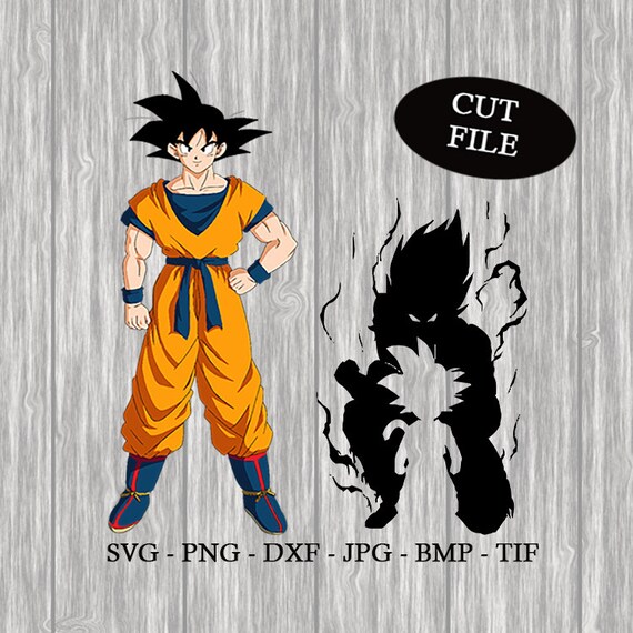 Download Goku Goku SVG Goku Decal Goten Goten SVG Dragonball | Etsy
