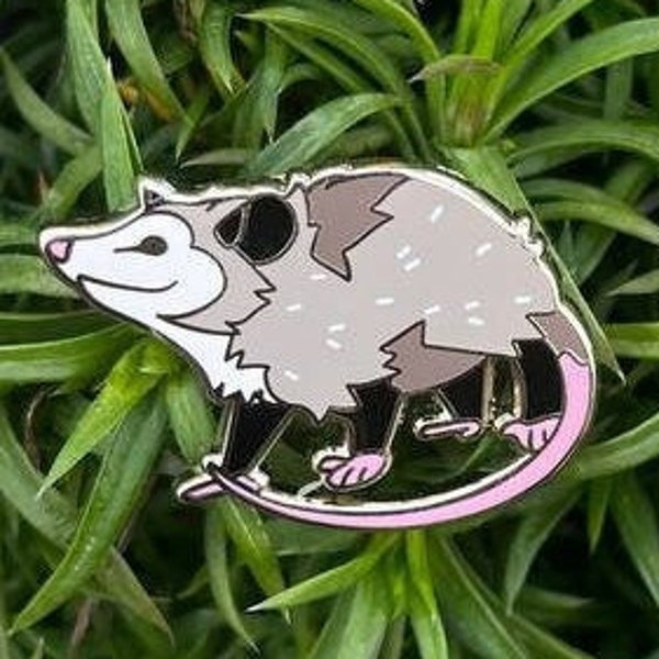 Opossum Mini - Hard Enamel Pin - 1 inch