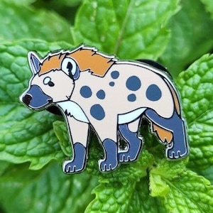 Spotted Hyena Mini - Hard Enamel Pin - 1 inch